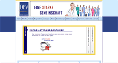 Desktop Screenshot of dpv-online.de